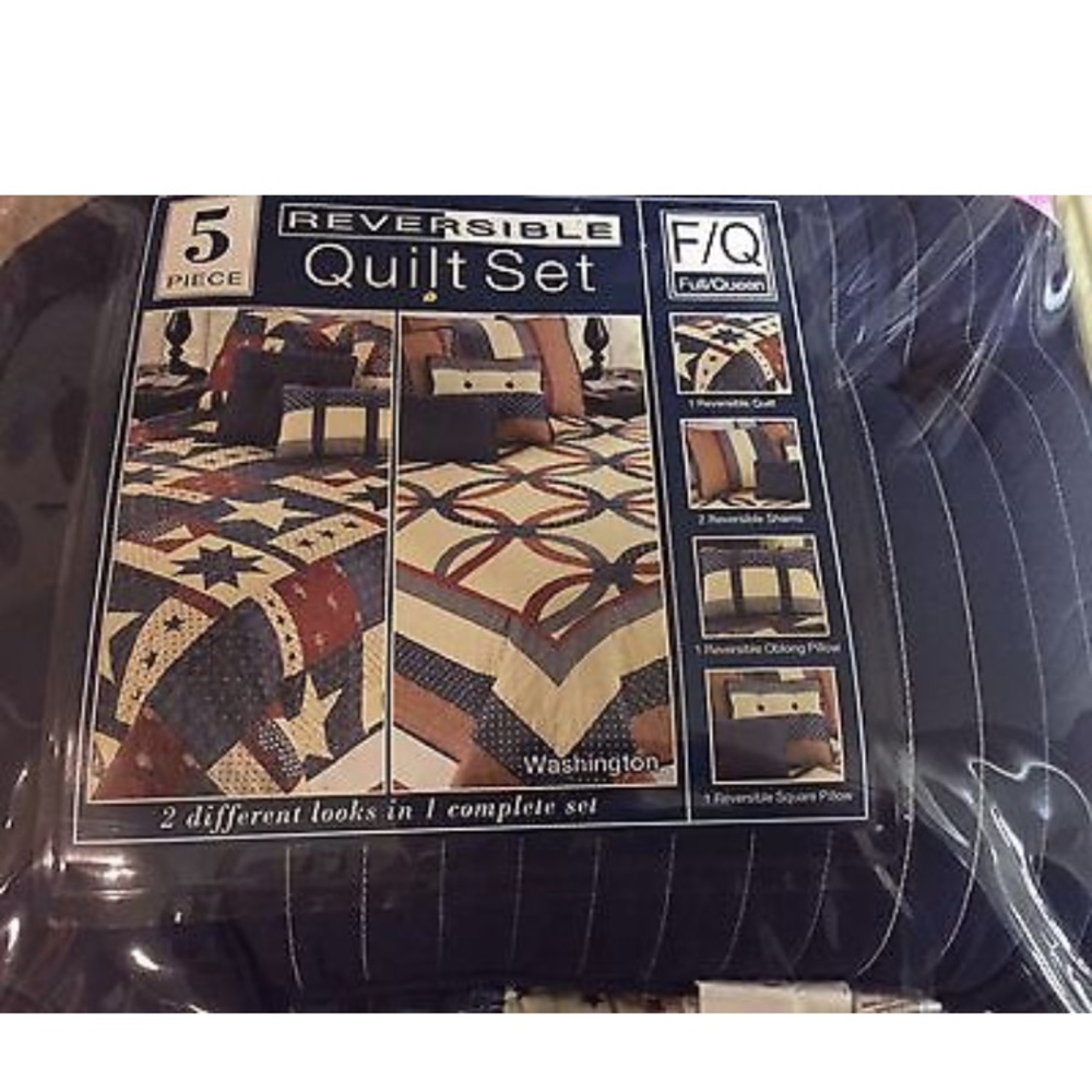 5 Piece Reversible Full/Queen Set
